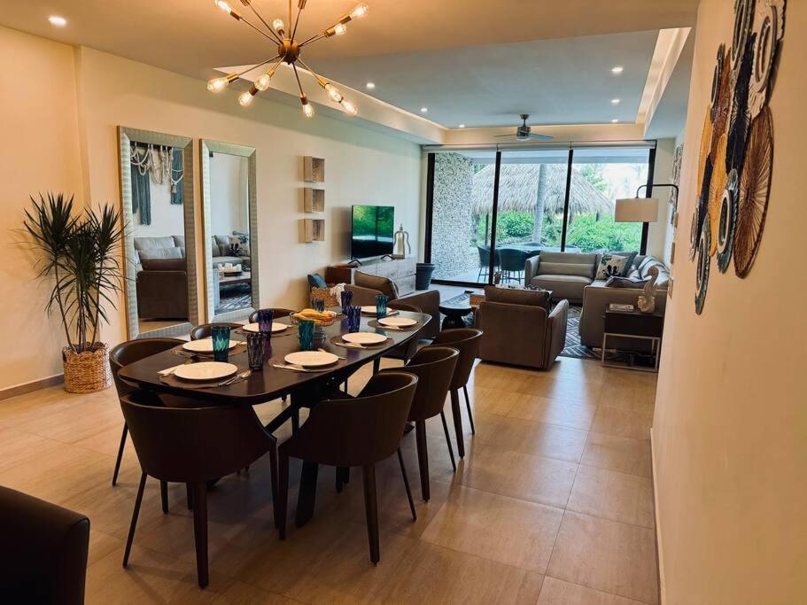 Luxurious First-Floor Apartment In Isla Residences Acapulco Exterior foto